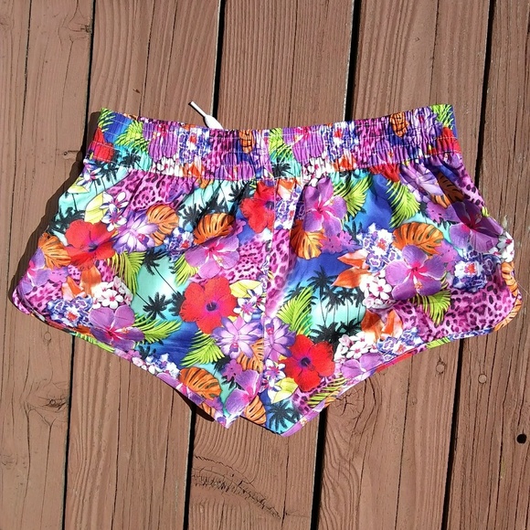OP medium tropical print shorts - Picture 3 of 3